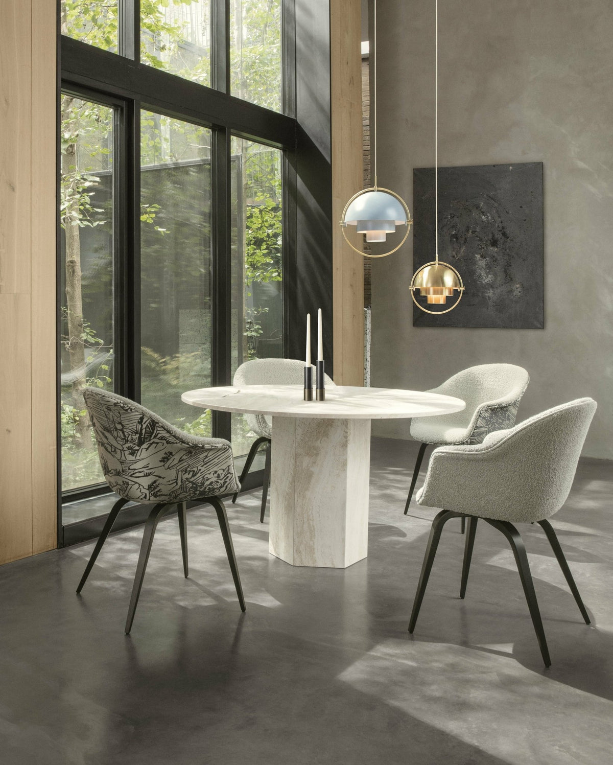 Chandelier en laiton 12 cm Candlestick - Gubi - The Cool Republic