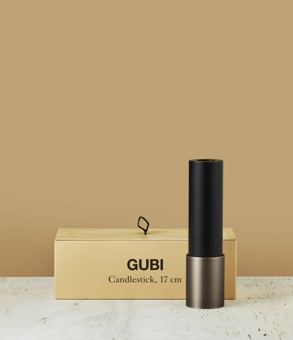 Chandelier en laiton 12 cm Candlestick - Gubi - The Cool Republic