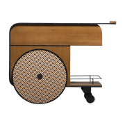 Chariot de bar en bois Trink - Kann Design - The Cool Republic
