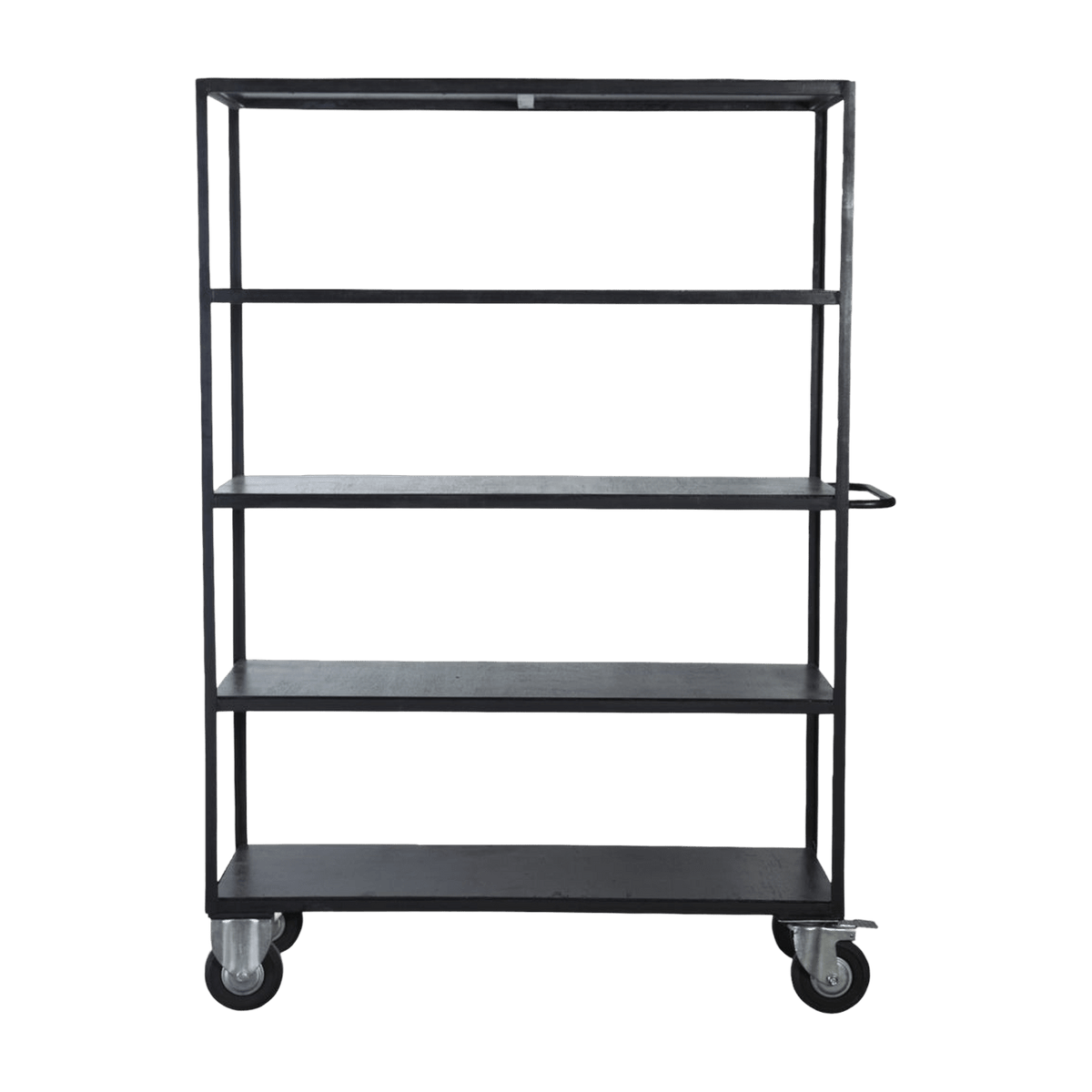 Chariot en bois de manguier Design Noir - House Doctor - The Cool Republic