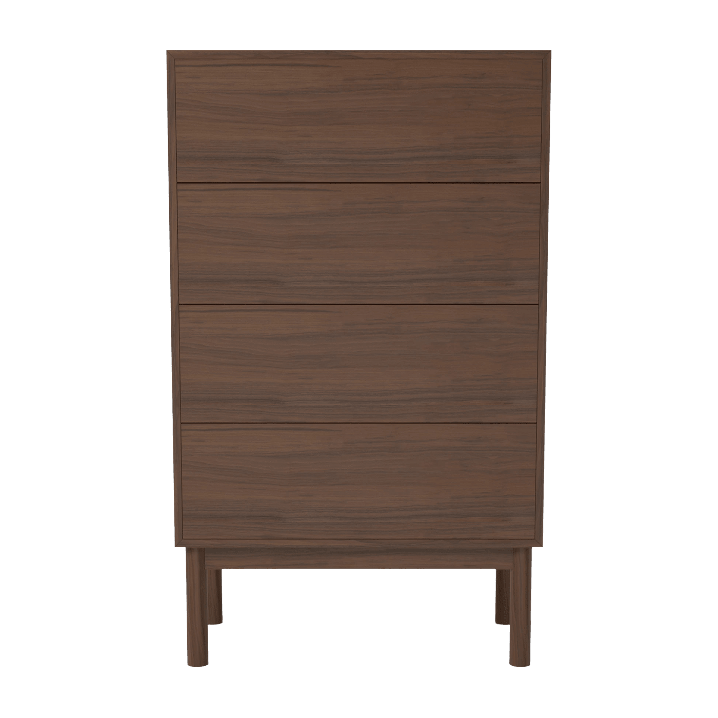 Chiffonnier avec 4 tiroirs en placage de noyer Case - Bolia - The Cool Republic