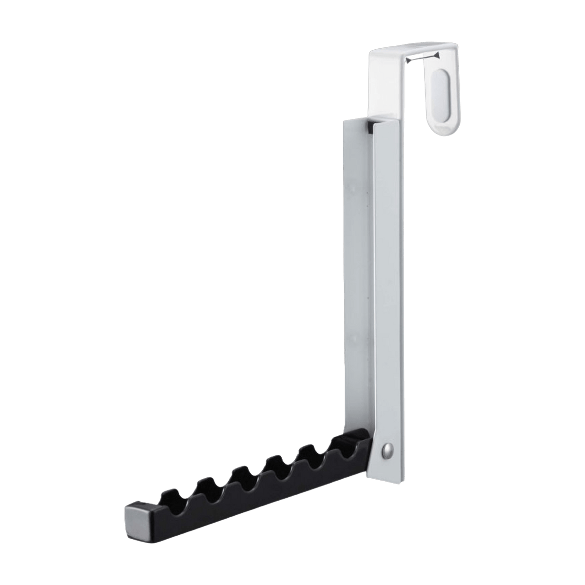 Cintre de porte stockable en acier noir Smart - Yamazaki - The Cool Republic