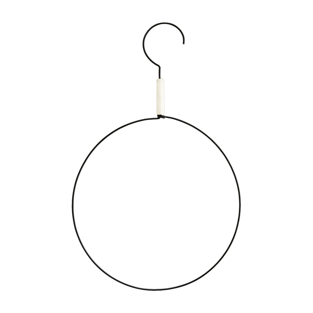 Cintre rond noir - Madam Stoltz - The Cool Republic