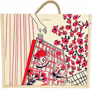 Coffret d'art de la table nomade blueberry 4 personnes - Maryne Guyot créations - The Cool Republic