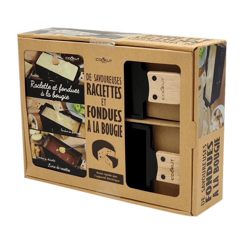 Coffret raclette à la bougie et fondue Lumi - Cookut - The Cool Republic
