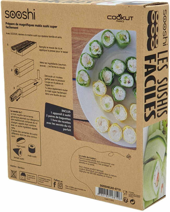 Coffret sushis makis - Cookut - The Cool Republic