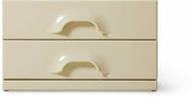 Commode 2 tiroirs crème - HKLIVING - The Cool Republic
