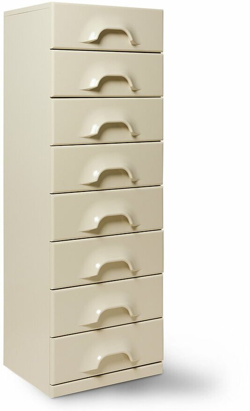 Commode 8 tiroirs crème - HKliving - The Cool Republic