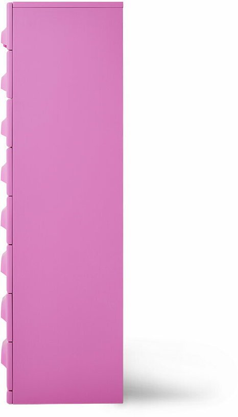 Commode 8 tiroirs rose Urban Pink - HKliving - The Cool Republic