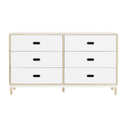 Commode à 6 tiroirs blanc Sideboard blanc - Normann Copenhagen - The Cool Republic