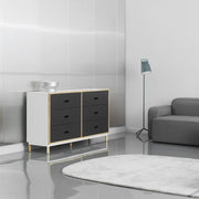Commode à 6 tiroirs gris Sideboard Grey - Normann Copenhagen - The Cool Republic