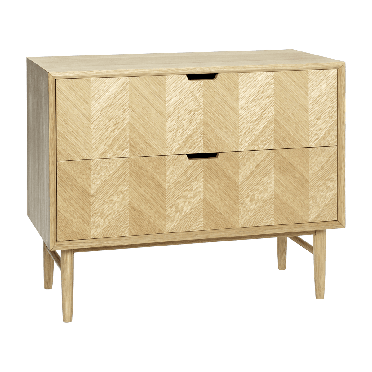 Commode avec tiroirs en chêne naturel - Hübsch - The Cool Republic