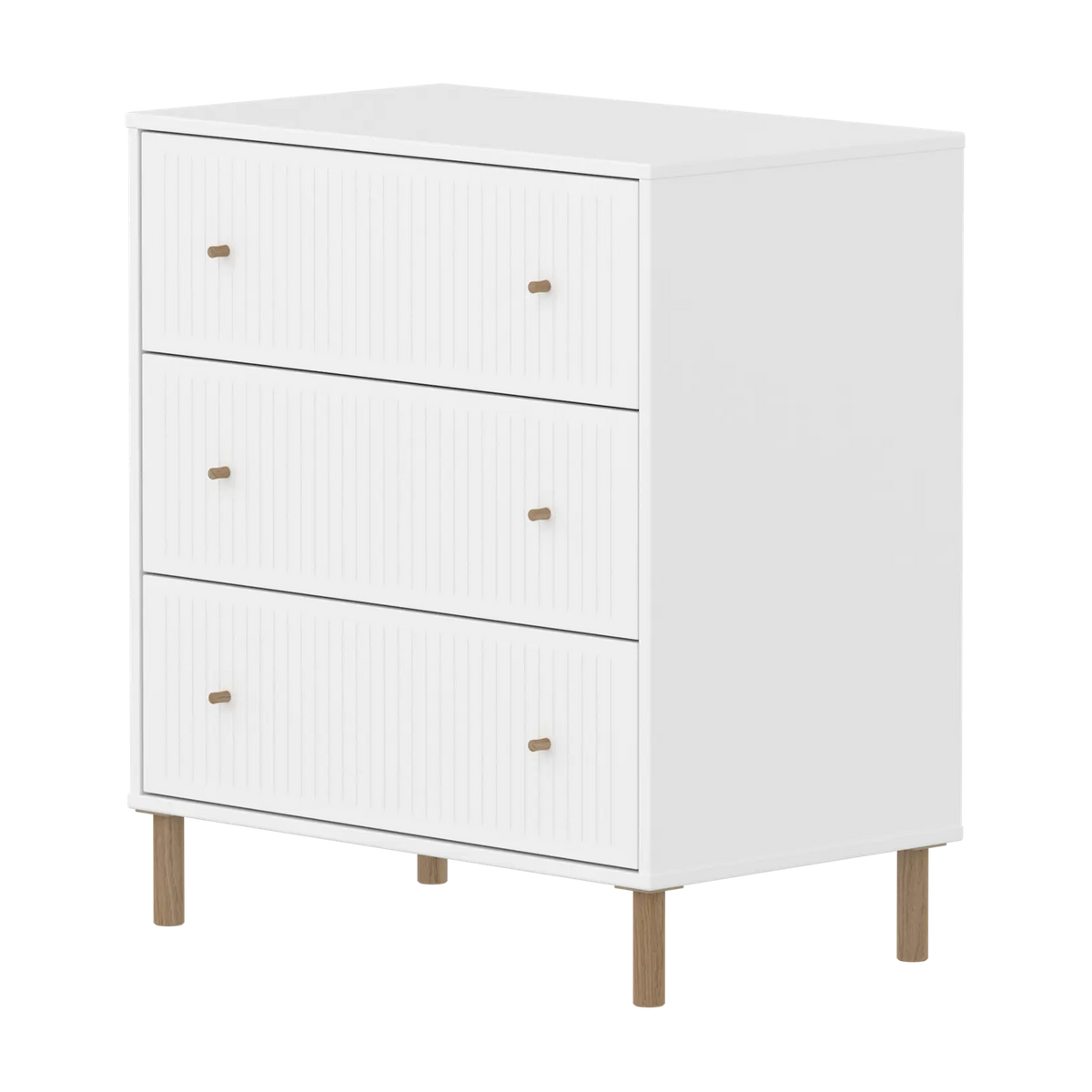 Commode en bois blanc 75,4x45,2x83,9cm Saga - Flexa