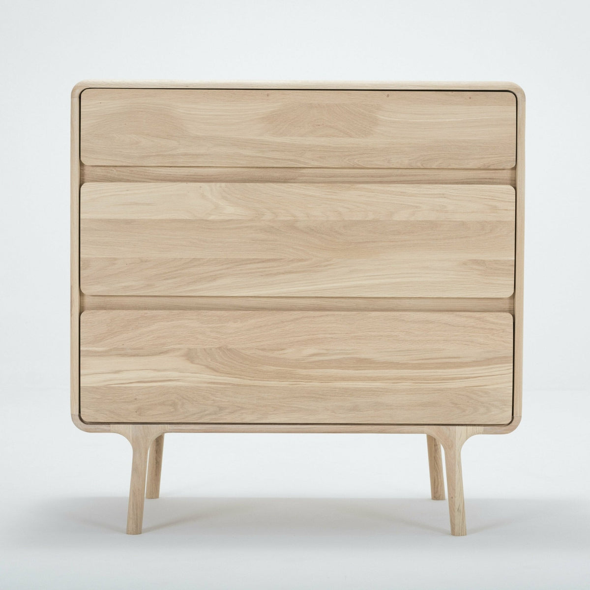 Commode en chêne blanchi huilé Fawn - Gazzda - The Cool Republic