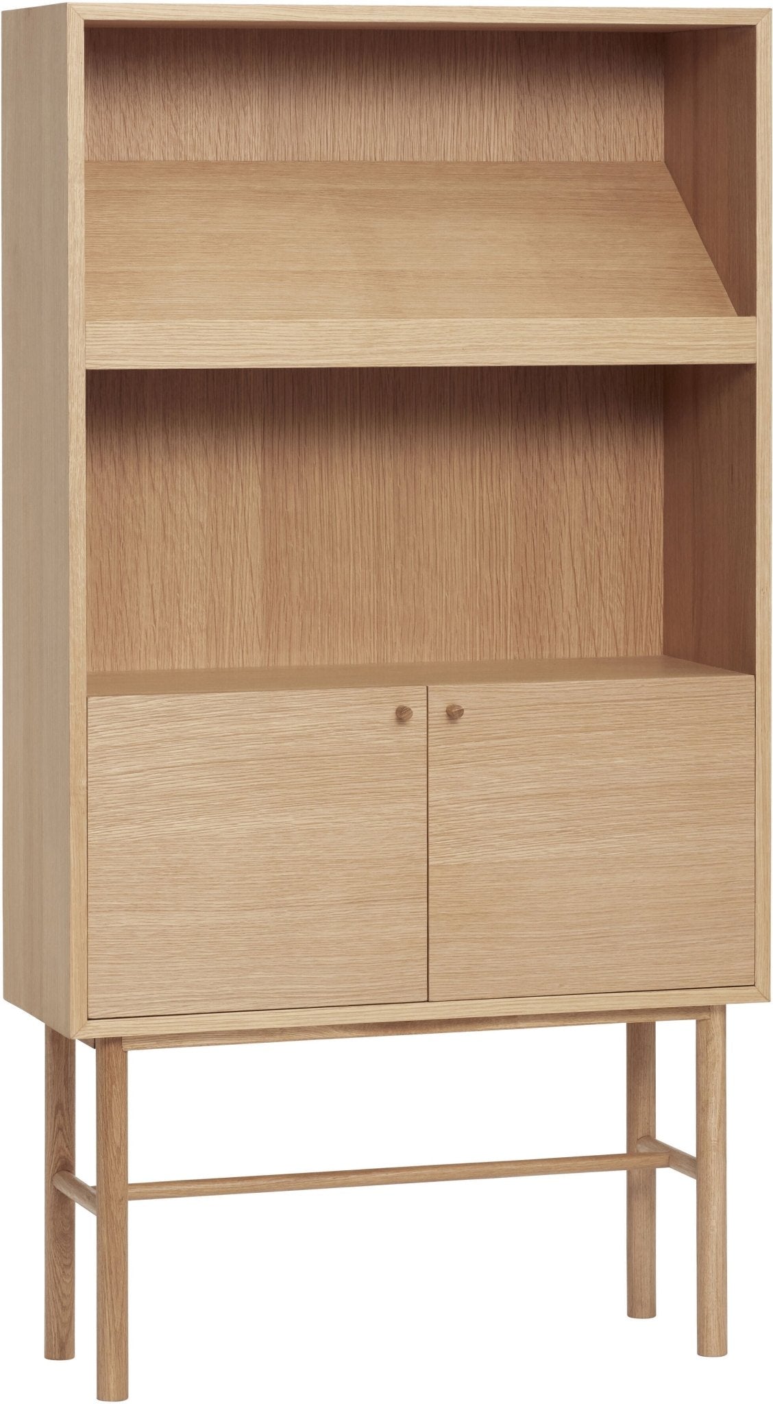 Commode rectangulaire en chêne naturel 80x150 cm Archive - Hübsch - The Cool Republic