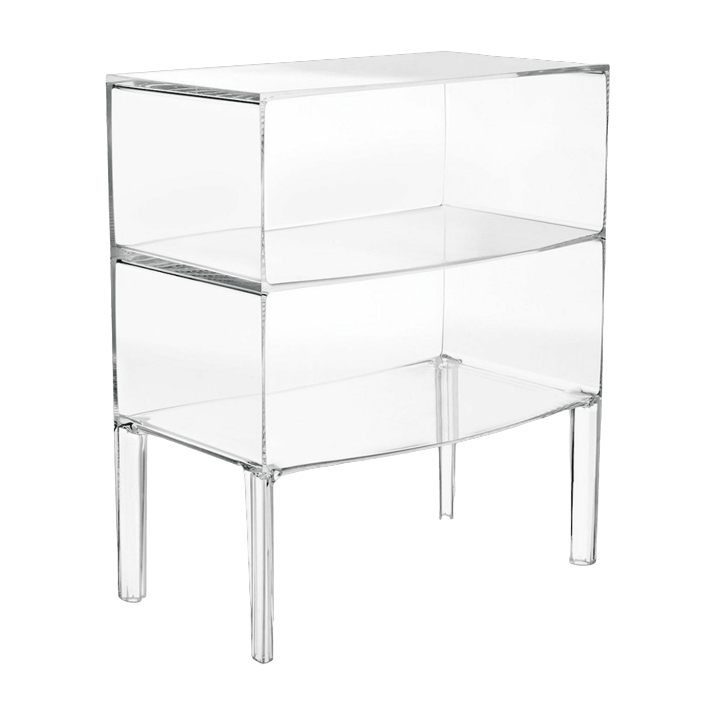 Commode transparente Ghost buster grande - Kartell - The Cool Republic