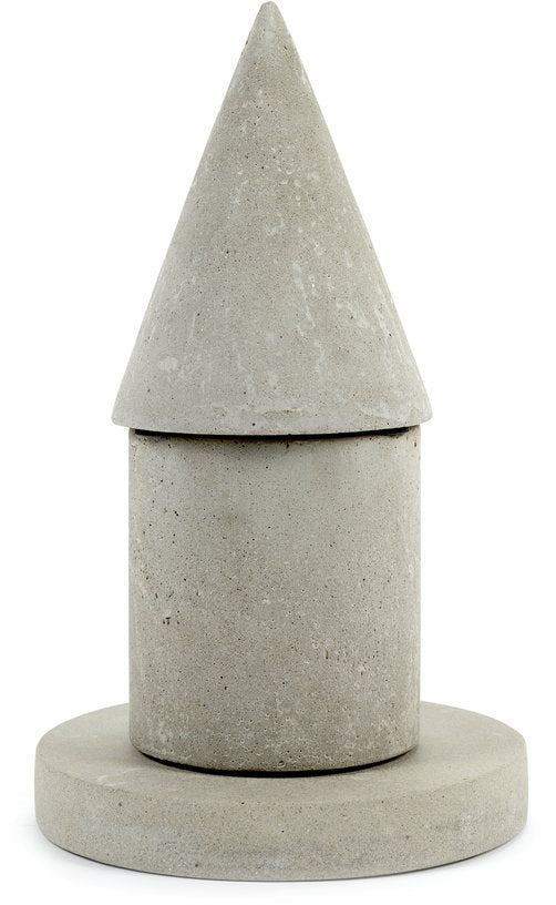 Cône en béton gris clair 14x18cm - Serax - The Cool Republic