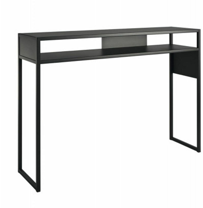 Console 90 cm en métal noir Arlequin - Resistub - The Cool Republic