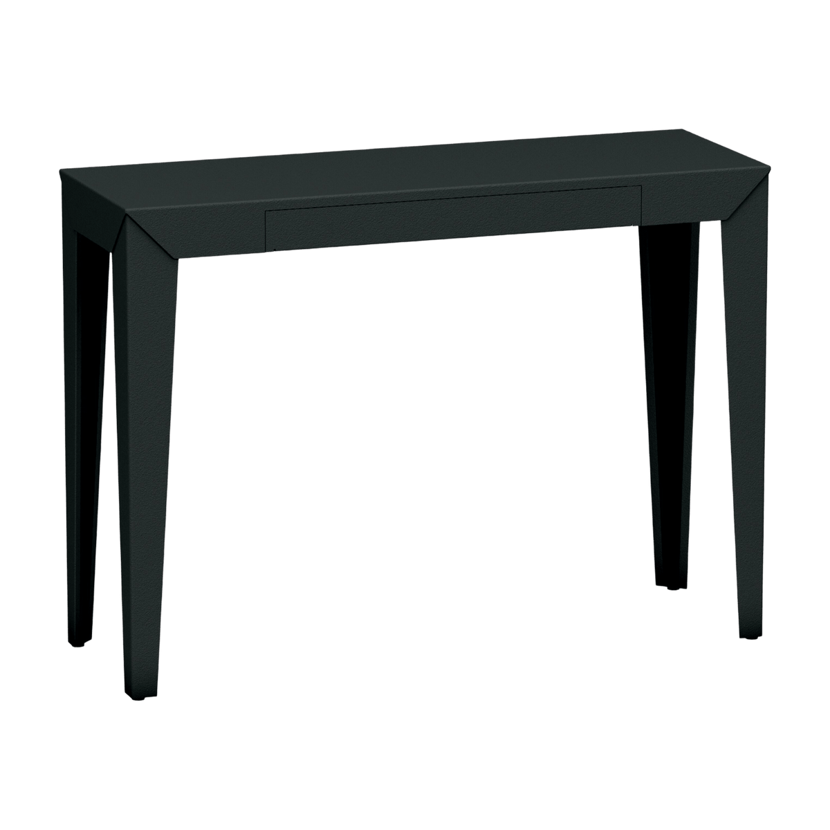 Console à tiroir anthracite finition mate 120 cm Zef - Matière Grise - The Cool Republic
