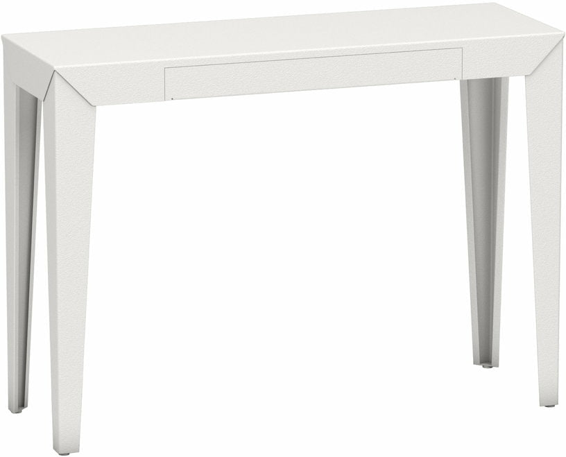 Console à tiroir blanc finition mate 103 cm Zef - Matière Grise - The Cool Republic