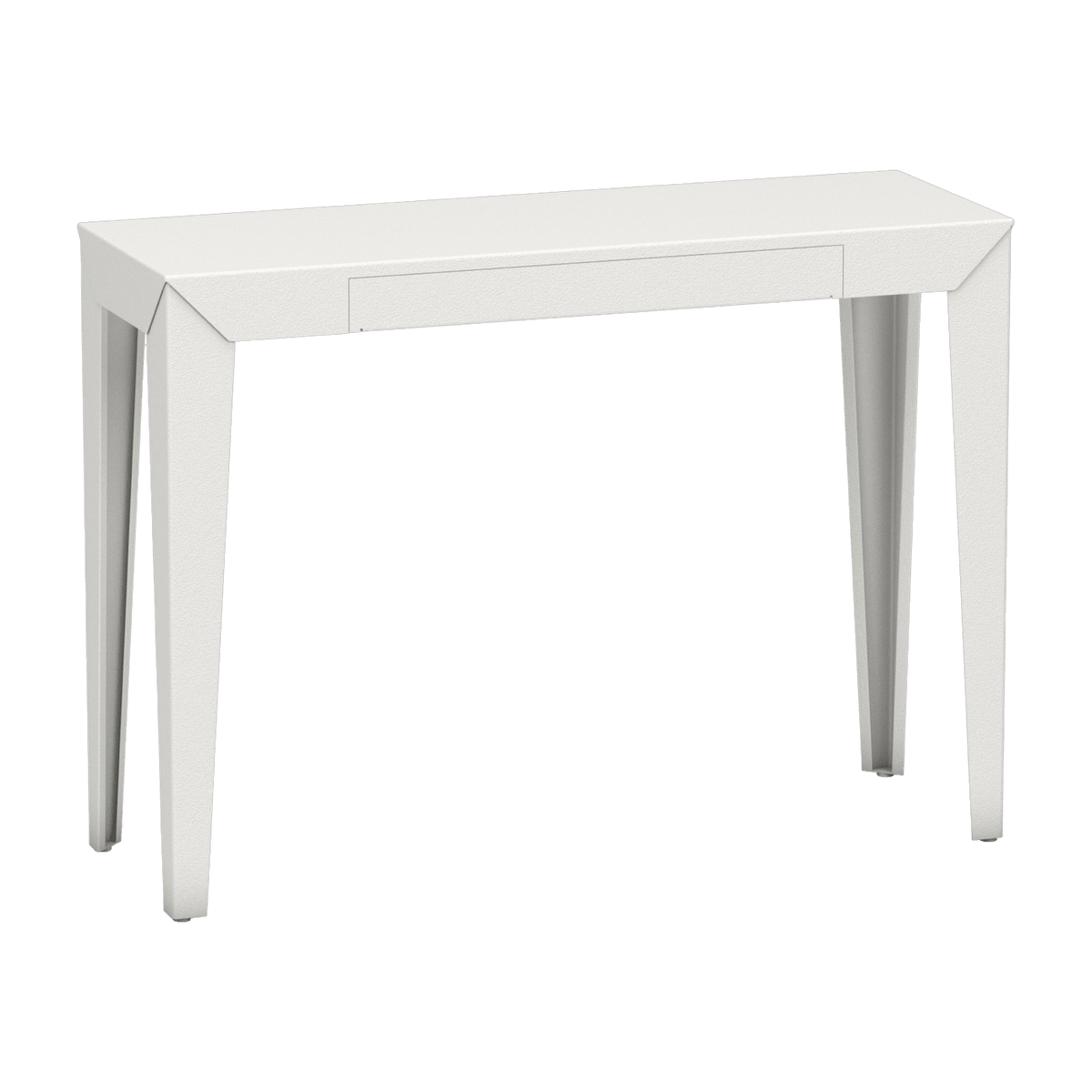 Console à tiroir blanc finition mate 103 cm Zef - Matière Grise - The Cool Republic