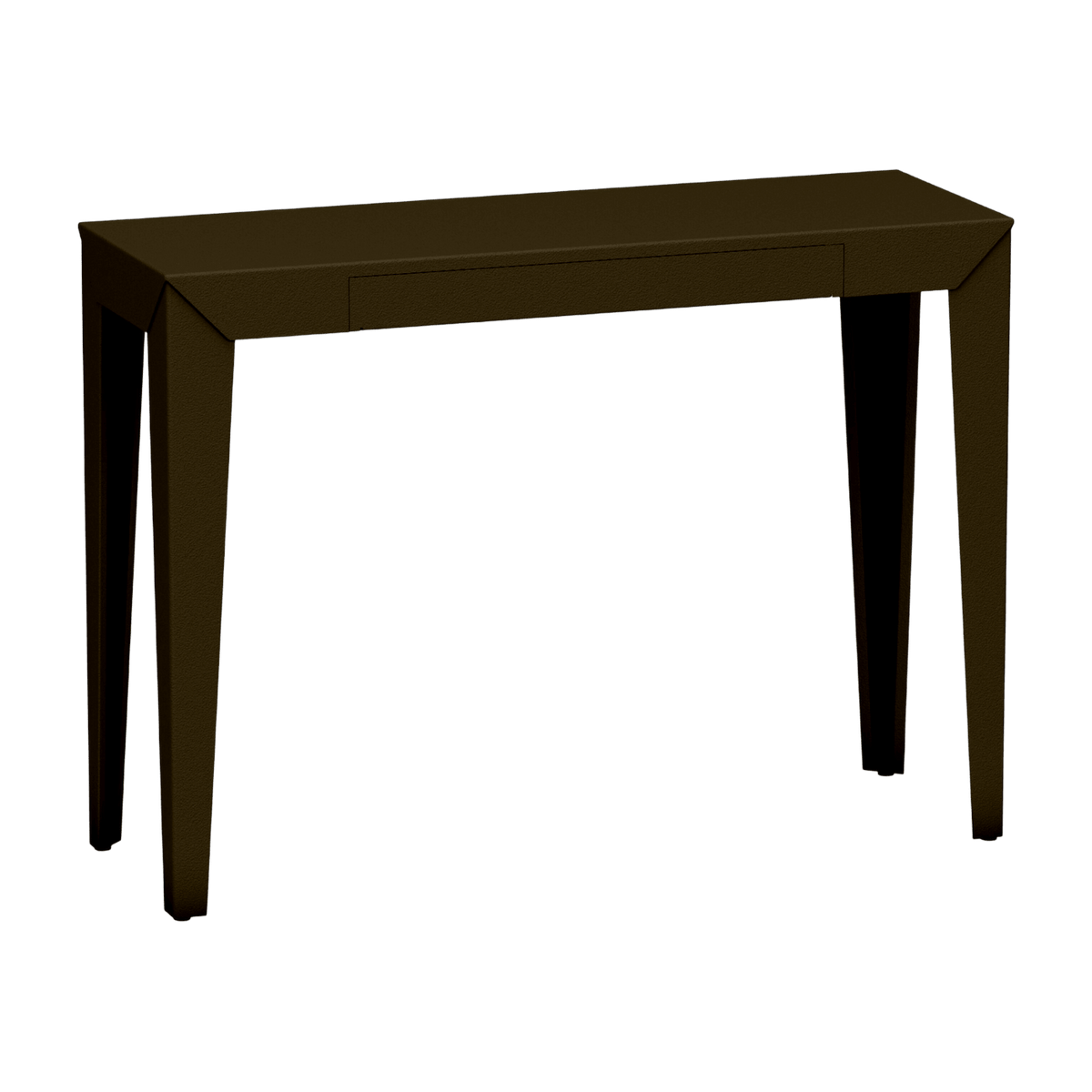 Console à tiroir bronze finition mate 103 cm Zef - Matière Grise - The Cool Republic