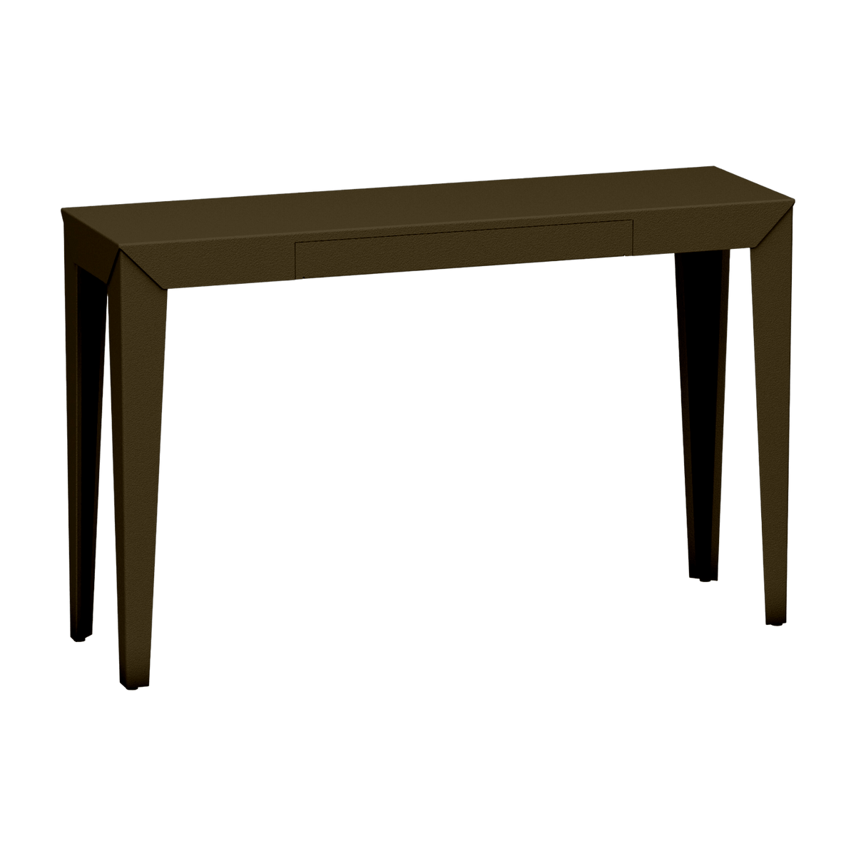 Console à tiroir bronze finition mate 120 cm Zef - Matière Grise - The Cool Republic
