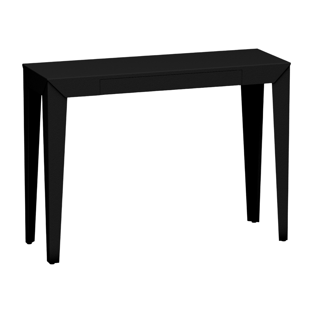 Console à tiroir noir mat finition mate 103 cm Zef - Matière Grise - The Cool Republic