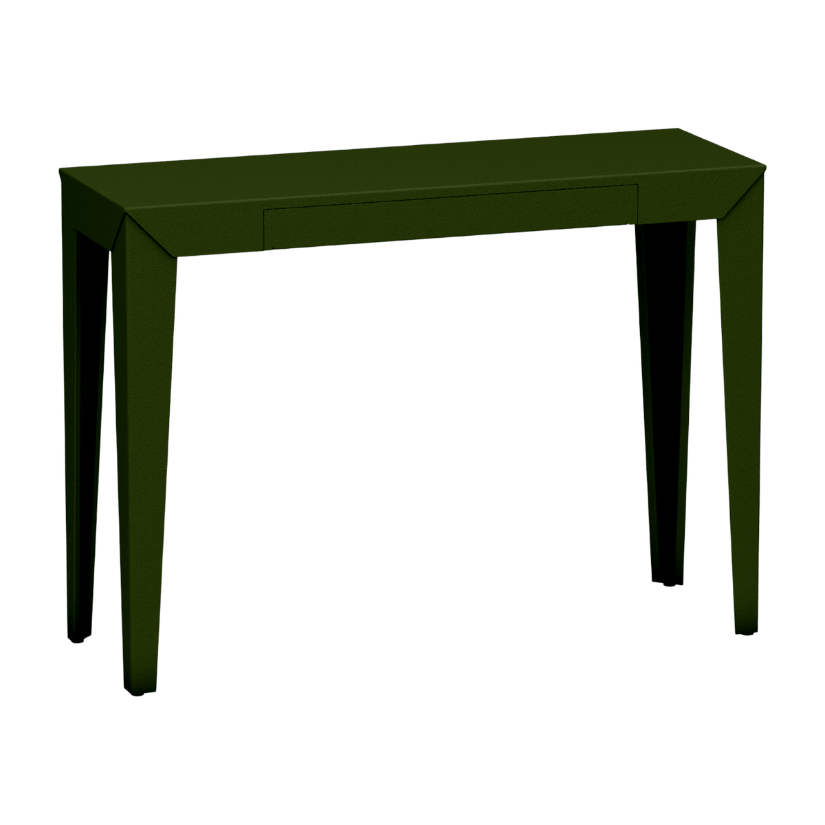 Console à tiroir olive finition mate 103 cm Zef - Matière Grise - The Cool Republic