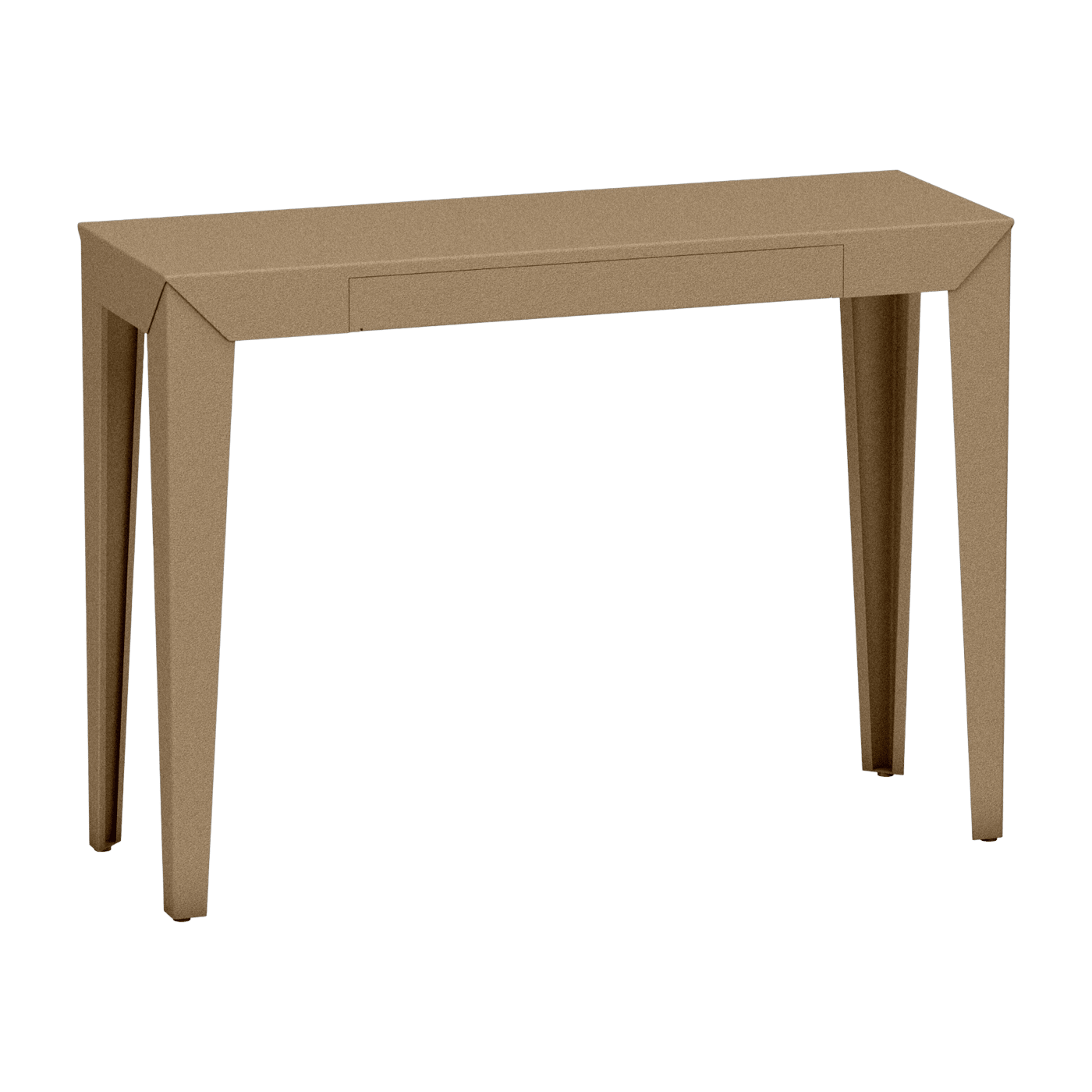 Console à tiroir sable finition mate 103 cm Zef - Matière Grise - The Cool Republic