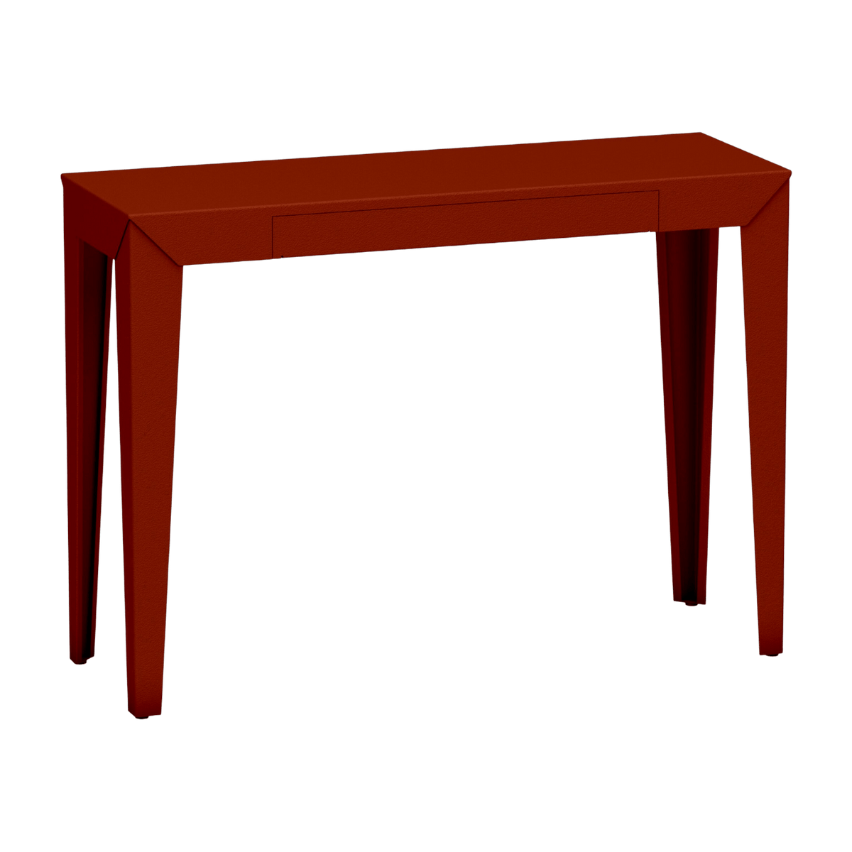 Console à tiroir terracotta finition mate 103 cm Zef - Matière Grise - The Cool Republic