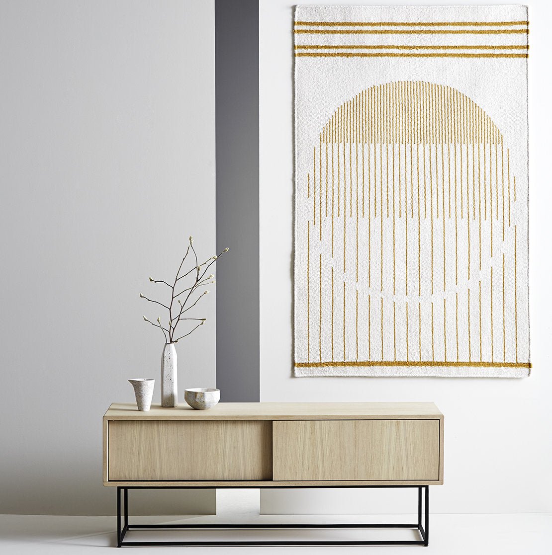 Console basse Virka bas Naturel - Woud - The Cool Republic