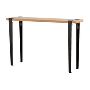 Console Duke pieds noir graphite 75 cm - TIPTOE - The Cool Republic