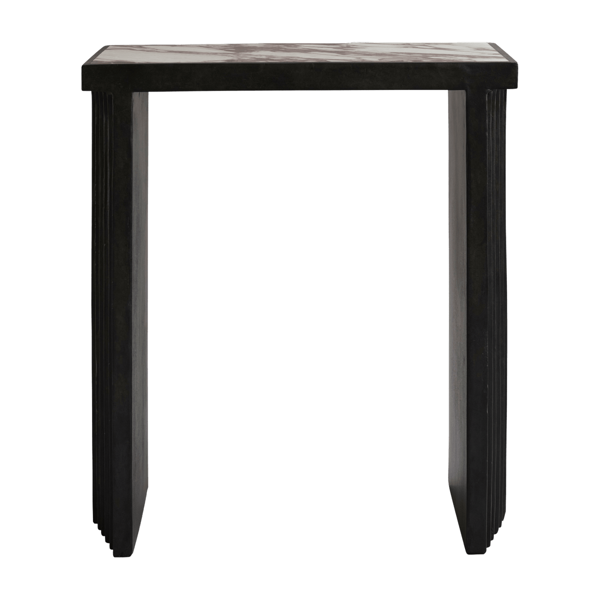 Console en béton et marbre blanc calacatta 70 x 33,5 cm Arc - 101 Copenhagen - The Cool Republic