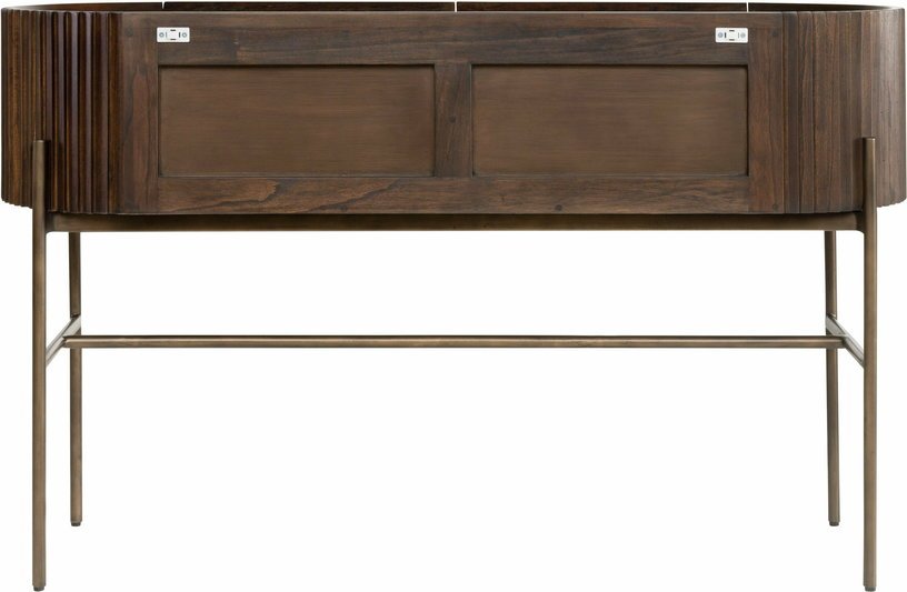 Console en bois marron Pogoro - Versmissen - The Cool Republic