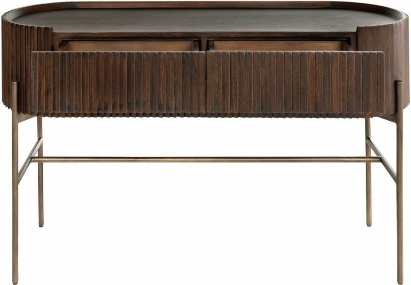 Console en bois marron Pogoro - Versmissen - The Cool Republic