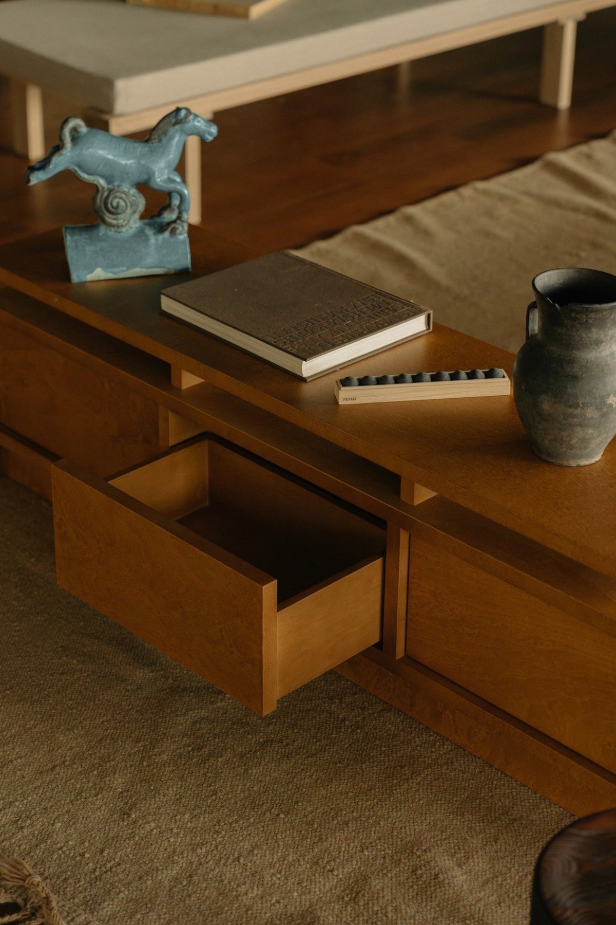 Console en bouleau brun chaud 140 x 35 x 40 cm Ratio - Frama - The Cool Republic