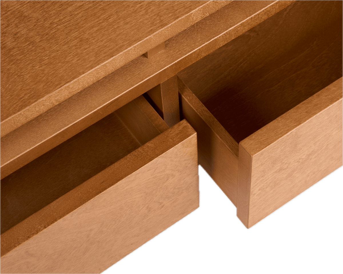 Console en bouleau brun chaud 140 x 35 x 40 cm Ratio - Frama - The Cool Republic
