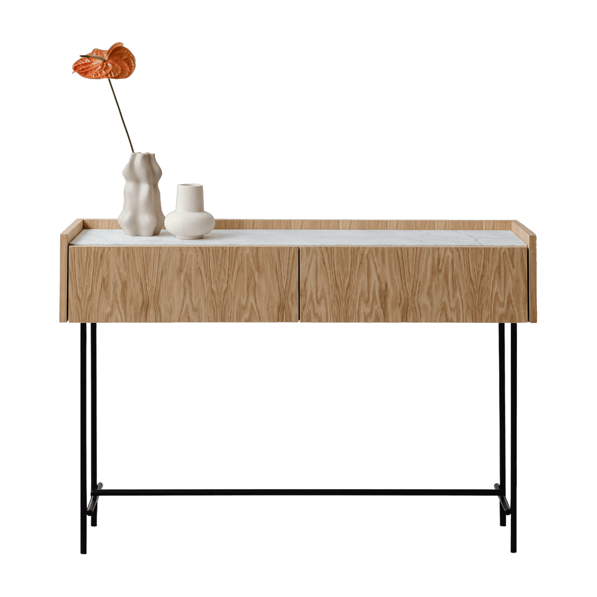 Console en chêne naturel Forst - Un’common - The Cool Republic