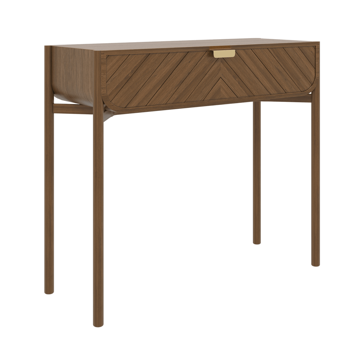 Console en chêne teinté 100 x 36,5 x 90 cm Marius - Hartô - The Cool Republic