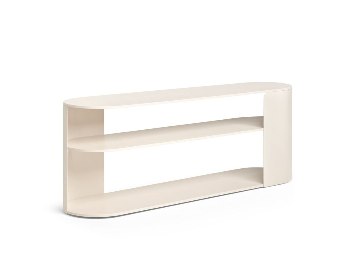 Console en frêne beige et acier beige 140x36,5x52cm Plateau - Fest Amsterdam - The Cool Republic