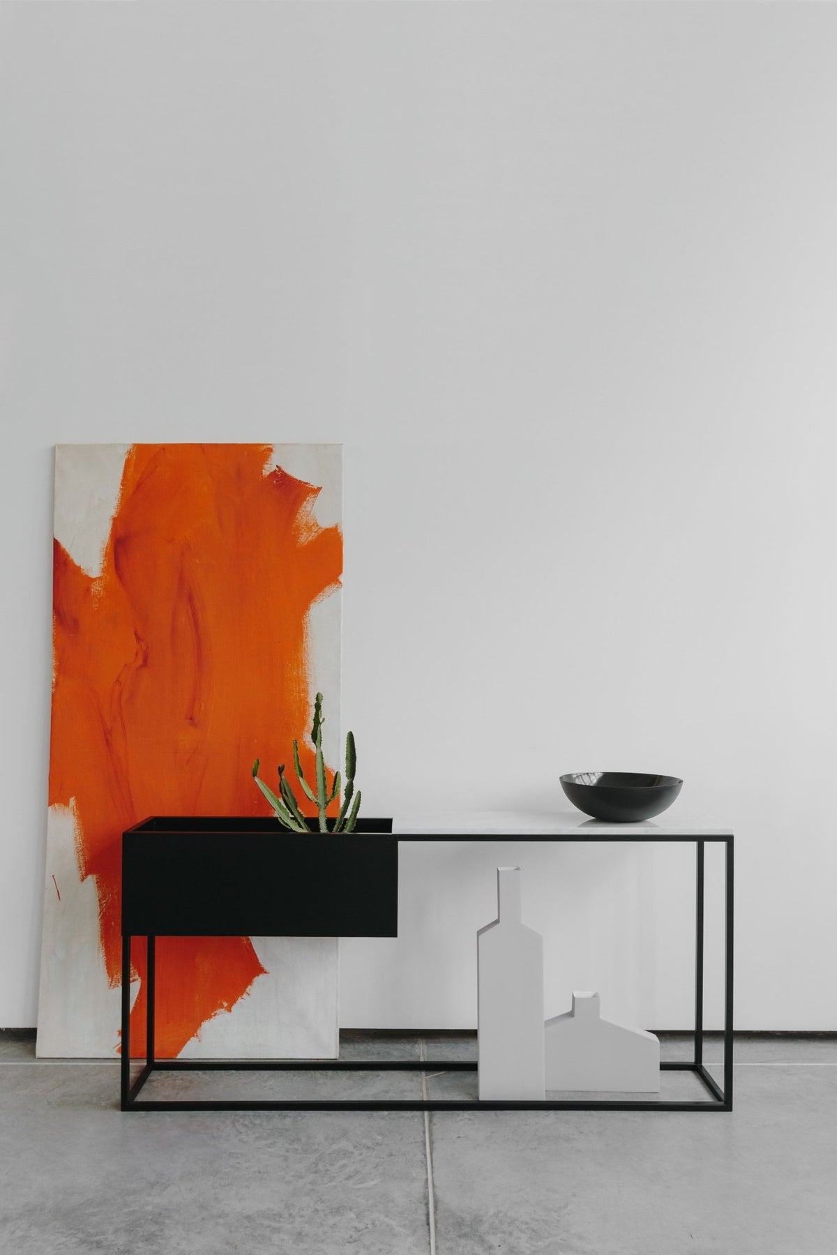Console in marbre white L Box Maxi - Un’common - The Cool Republic