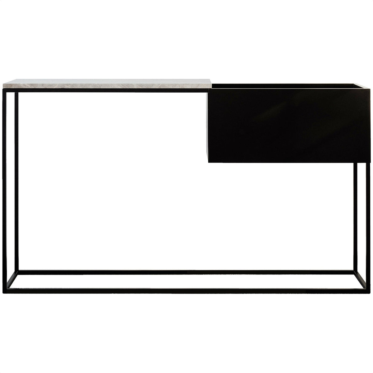 Console in marbre white L Box Maxi - Un’common - The Cool Republic
