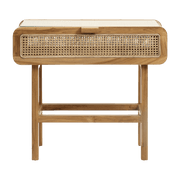 Console en teck et cannage - Nordal - The Cool Republic