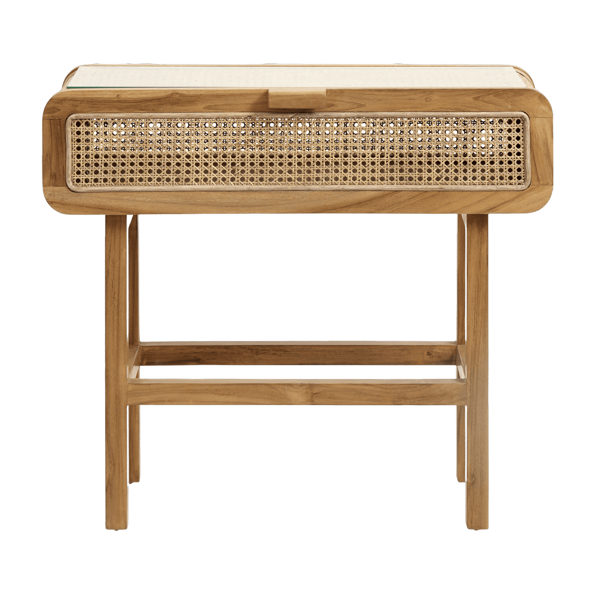 Console en teck et cannage - Nordal - The Cool Republic