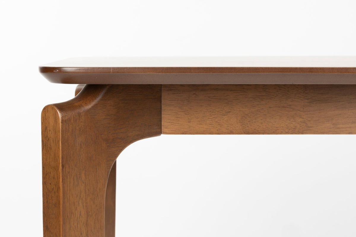 Console rectangulaire en bois d'hévéa 120x40x80cm Savone - Dutchbone - The Cool Republic