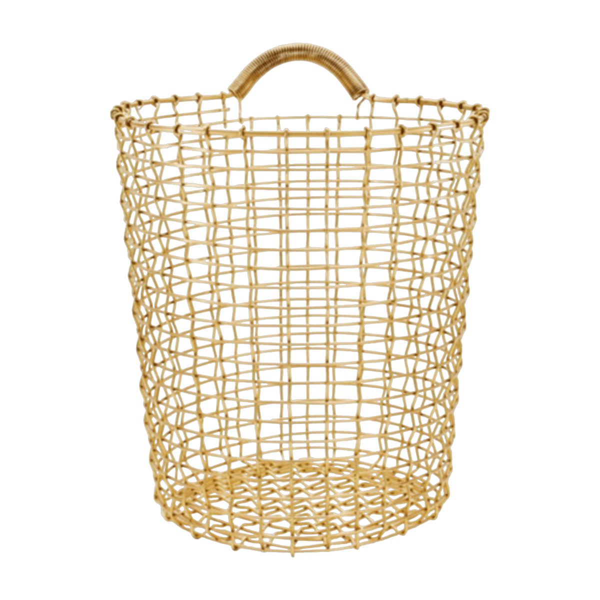 Corbeille en laiton doré 18L Bin - KORBO - The Cool Republic