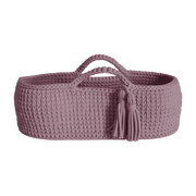 Couffin en crochet rose et matelas Moses - Happy Moses - The Cool Republic