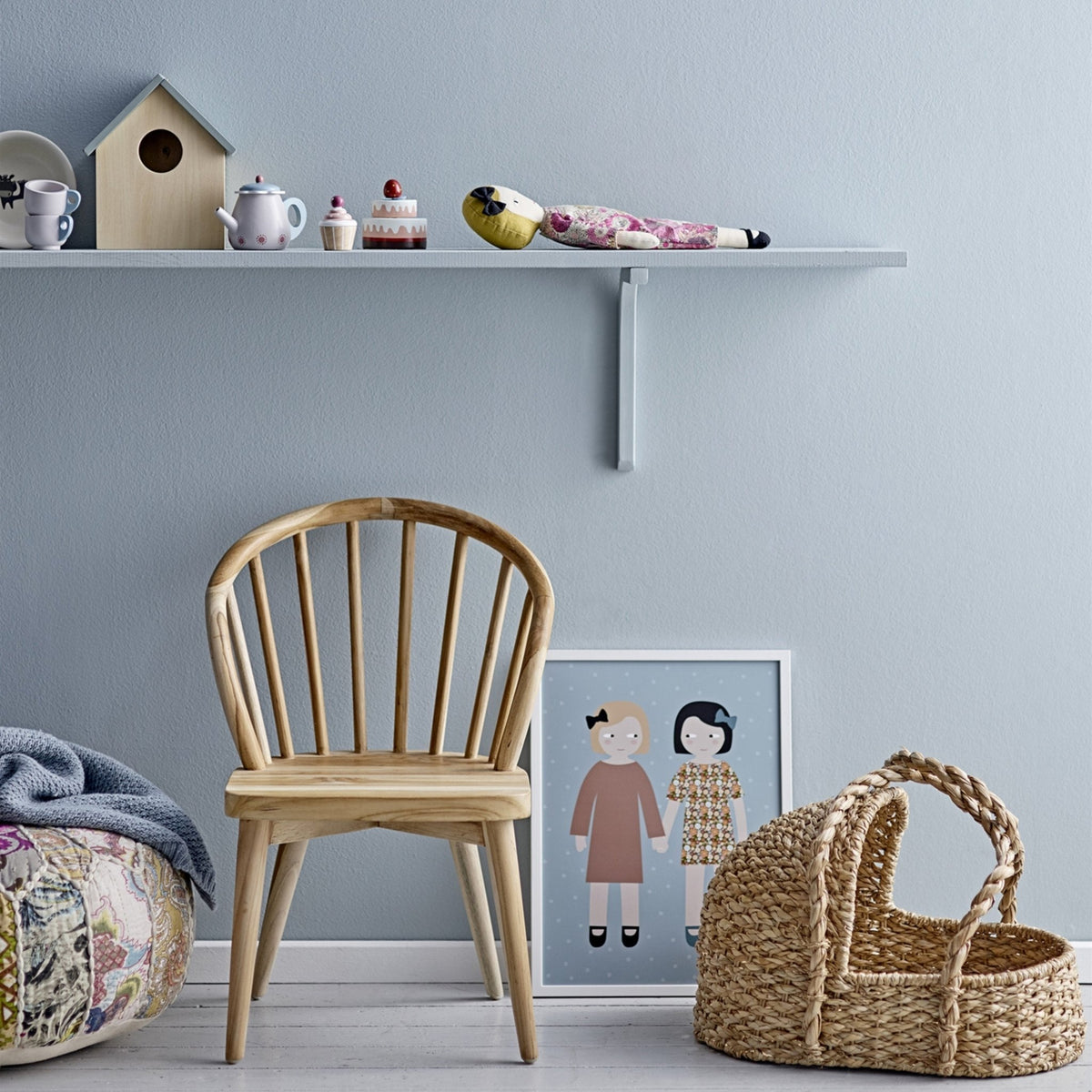 Couffin en rotin pour enfants - Bloomingville Mini - The Cool Republic