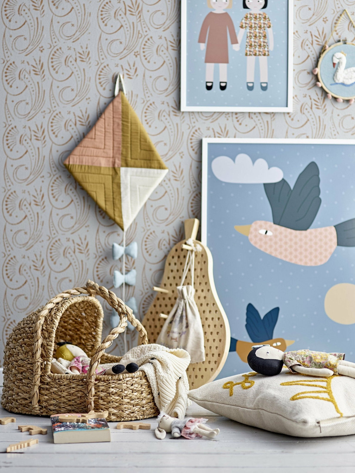 Couffin en rotin pour enfants - Bloomingville Mini - The Cool Republic